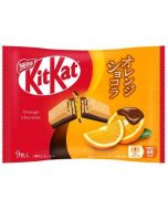 NESTLÉ KitKat Chocolate Coated Wafers (Orange Chocolate Flavor) - 9 pieces