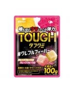 Kabaya TOUGH High-Elasticity Large Chewy Gummies (2 Grapefruit Flavors) 100g