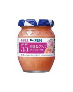 [Limited Season] Aohata 55 White Peach and Guava Pulp Jam (with Grapefruit) 150g