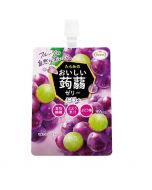 Tarami Konjac Juice Jelly (Grape Flavor) — Contains Dietary Fiber and Glucose (150g)