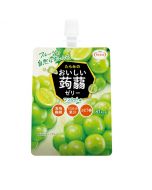 Tarami Konjac Juice Jelly (Muscat Grape Flavor) — Contains Dietary Fiber and Glucose — 150g