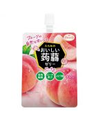 Tarami Konjac Juice Jelly (Peach Flavor) — Contains Dietary Fiber and Glucose (150g)