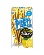 [Seasonal Limited] Glico PRETZ Sticks (Savory Salted Lemon Flavor) - 47g (23.5g x 2 packs)