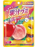 [Limited Time Only] Meiji 100% Fruit Juice Gummy (Popular Mixed Fruit Flavor) 47g