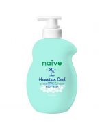 [Limited Quantity] Kracie Naive Hawaiian Cool Body Wash (Tropical Hawaiian Fruit Scent) – 100% Plant-Derived Cleansing Ingredients – 530ml