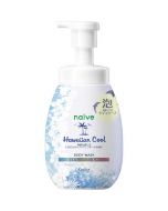 [Limited Quantity] Kracie Naive 100% Plant-Derived Cleansing Ingredients – Hawaiian Cool Foam Body Wash (Tropical Hawaiian Fruit Scent) 600ml