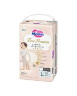 KAO Merries Premium Series Baby Pants Diapers (Size L / 9–14 kg) – 36 Count