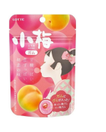 LOTTE Kobai Plum-Flavored Soft-Centered Gum (26g)