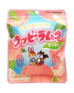 Kakudai Premium Kuppy Ramune Large-Grain Ramune-Flavored Candy (Peach Flavor) 30g
