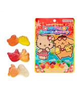 Bandai x Sanrio Characters Tropical Summer Gummy Candy (Random packaging; 3 gummy shapes and tropical fruit flavors) 38g