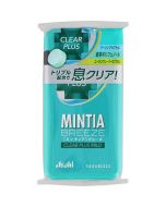 Asahi MINTIA BREEZE Long-Lasting Cooling Large Mint Tablets (Clear Plus Mild / Triple-Action Breath Freshening Formula) – 30 Pieces