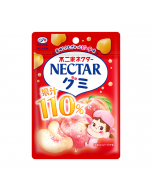 FUJIYA Nectar Heart-Shaped Fruit Gummies (Peach Flavor) 54g