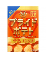 KOIKEYA PRIDE POTATO Thick-Cut Potato Chips (Passionate Consommé Flavor) 55g