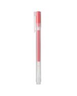 MUJI Gel Ink Cap Type Ballpoint Pen 0.7mm Red 1pc