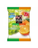 ORIHIRO Plump Konjac Jelly Pouch - Shine Muscat + Orange 240g (12 pieces × 20g)