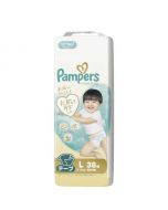 Pampers First Touch Super Jumbo L 38 diapers (9-14kg)