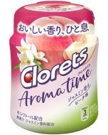 Mondelēz Japan Clorets Aroma time 木糖醇芳香护齿口香糖（茉莉花香桃味） 121g