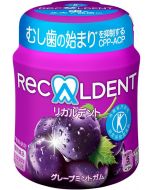 Mondelēz Japan Recaldent Grape Mint Gum 140g