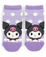 Japan Sanrio Kuromi Fluffy Socks（23-25cm）1pair