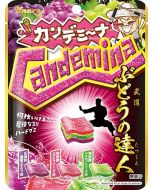 Kanro Candemina Gummy Grape Master Grape+Grape Soda+Muscat Soda Flavor 60g