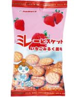 Nomura Millet Biscuit Strawberry Milk Flavor 130g