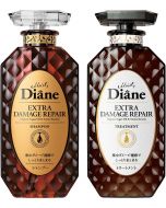 Diane Perfect Beauty Extra Damage Repair Set Shampoo & Treatment Floral & Berry Scent 450ml x 2