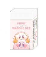 Kamio Japan Kirby and Waddle dee POPPING UP Matomarukun Eraser 1pc