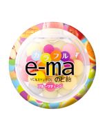 UHA e-ma Throat Candy Container Colorful Fruit Change 33g