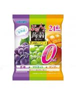ORIHIRO Konjac Jelly 0 Calories 24pcs (Kyoho Grape, Muscat & Mango) 