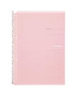 KOKUYO Campus Binder (Smart Ring) PP Cover B5 Vertical 26 Holes Light Pink 10 sheets