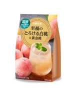 Nittoh Tea Blissful Melting White Peach & Golden Peach Instant Juice 88g (8 sticks)