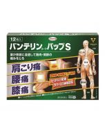 Kowa Vantelin Pap S Pain Relieving Patch 12 Sheets