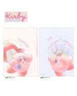 Kamio Japan Kirby Star COPY ABILITY 3 Index Clear File with Die Cut Pocket 1pc