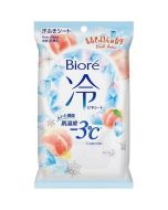 KAO Biore Cold Peach Scent Sweat Wiping Sheet (20pc)