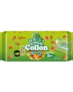 Glico Cream Collon Waffle Matcha Milk Flavor 8 bags
