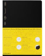 STALOGY 1/2 Year Notebook A6 Black 1pc