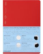 STALOGY 365 Days Notebook Dot A5 Red 1pc