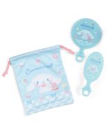 Japan Sanrio Cinnamoroll Mirror & Brush Set 1pc