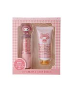 Japan Sanrio My Melody Motif Lip Balm & Hand Cream Set 3.8g + 20g
