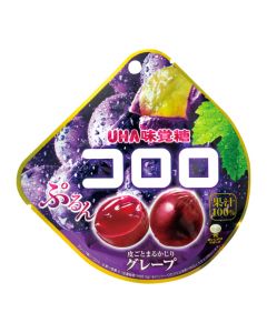 UHA Kororo Fruit Gummy Grape Flavor 48g