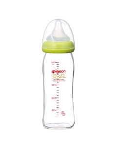 Pigeon Wide-Neck Nursing Glass Bottle 240ml