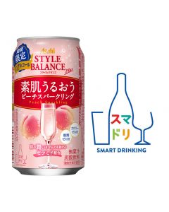 「Limited Edition」Asahi Style Balance Plus Skin Care Peach Sparkling 350ml