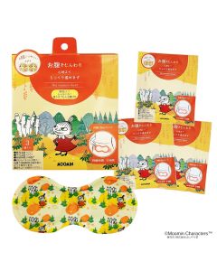 HONYARADOH Moomin Spot Warmer Belly Warmer Osmanthus 3 Pieces