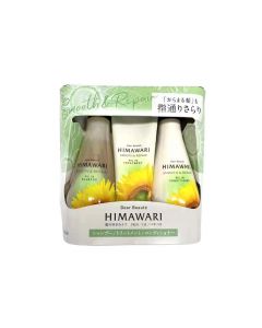 Kracie Dear Beaute Himawari Smooth&Repair Hair Care Triple Set