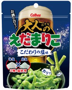 Calbee Adult Eda Mariko Edamame Sticks Salty Flavor 35g