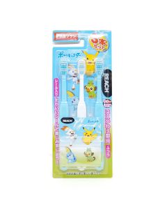 Reach Pokemon Kids Toothbrush for Breast Tooth (7-12 years old) Pack of 3