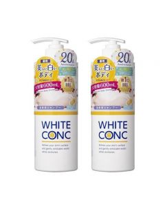 White Conc Body Shampoo 600ml (Pack of 2)