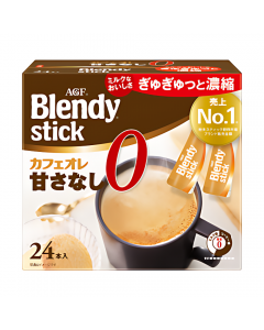AGF Blendy Stick Cafe au Lait Unsweetened 27 sticks