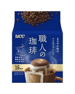 UCC Craftsman's Coffee One Drip Coffee Mild Blend 7g x 16 cups