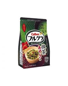 [Limited Quantity] Calbee Frugra Dried Fruit Mixed Cereal (Matcha Red Bean Flavor) 550g